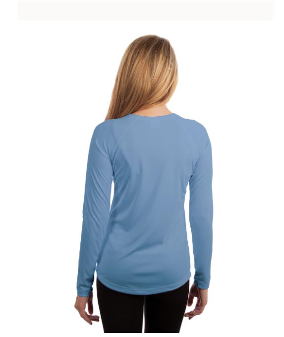 Horizon - Women's UPF50+ Performance Sailing Shirt - Columbia Blue
