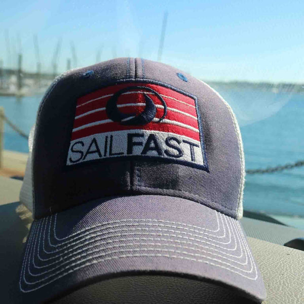 SailFast Apparel Accessories Patriot Trucker Cap