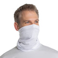 SailFast Apparel, LLC Buff White / Regular 'Solid Color UPF50' - Neck Gaiter - (2-Sizes) (5-Colors)