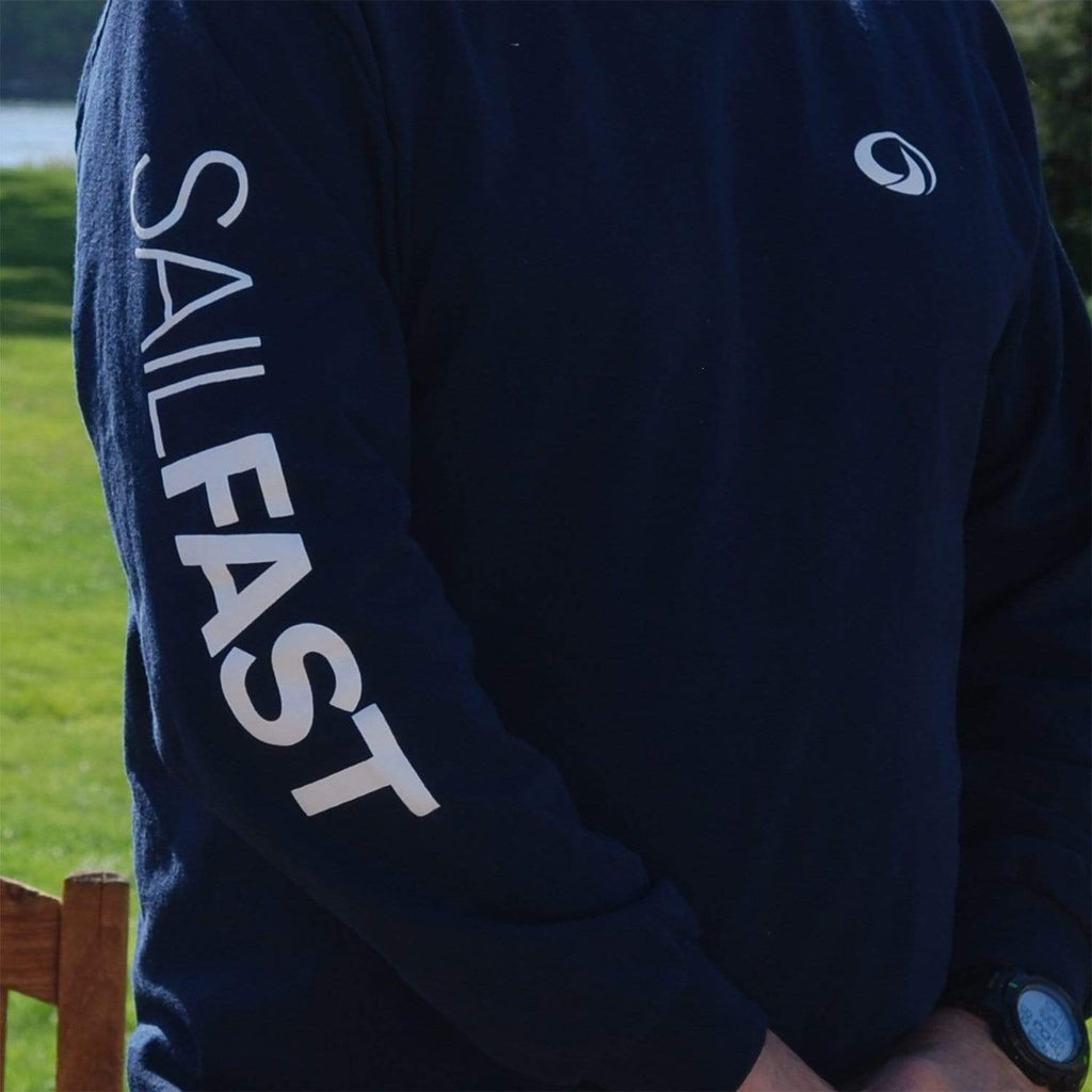 SailFast Apparel, LLC Cotton 'Waypoint' (2-colors) 100% Cotton Long Sleeve Comfort