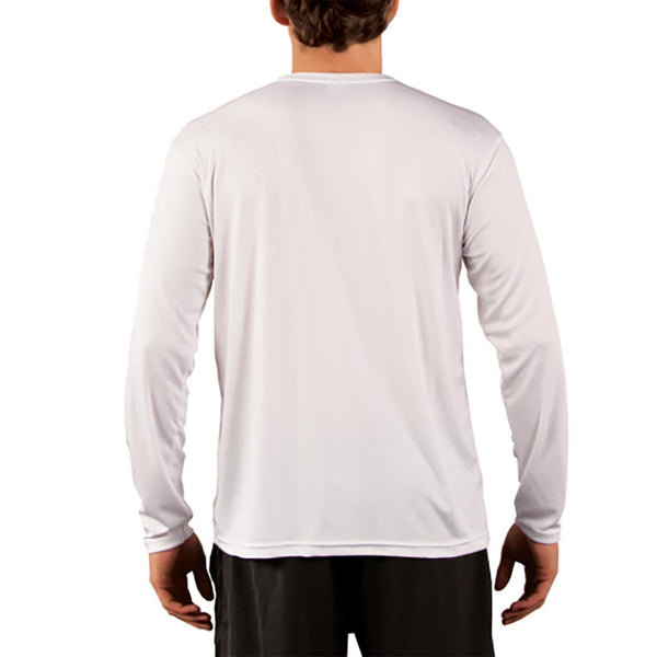 SailFast Apparel, LLC Mens Sailing Shirt  Tech Performance White Long Sleeve