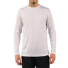 SailFast Apparel, LLC Mens Sailing Shirt  Tech Performance White Long Sleeve