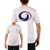 SailFast Apparel Performance Shirt Mens Sailing Shirt Tech Performance White Short Sleeve